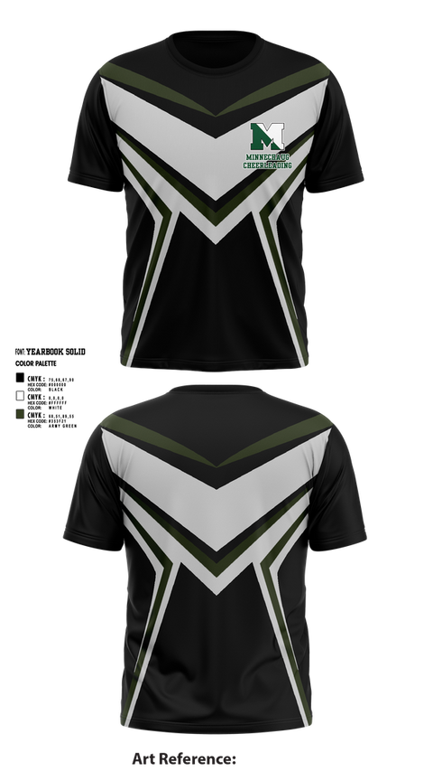 Short Sleeve Performance Shirt, Minnechaug Regional High School Cheer, Cheer, Teamtime, Team time, sublimation, custom sports apparel, team uniforms, spirit wear, spiritwear, sports uniforms, custom shirts, team store, custom team store, fundraiser sports, apparel fundraiser