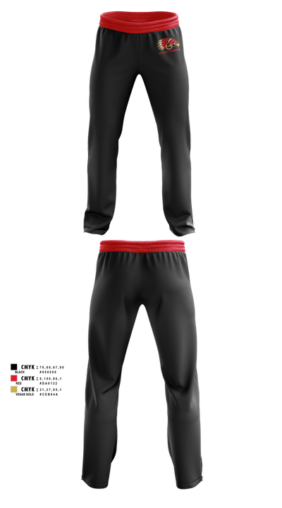 Calaveras Jr RedHawks 33046328 Sweatpants - 1