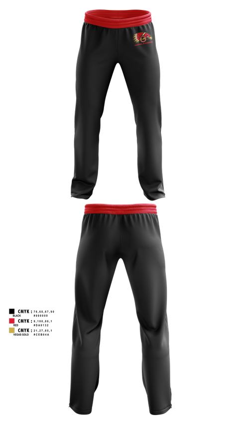 Sweatpants, Calaveras Jr RedHawks, , Teamtime, Team time, sublimation, custom sports apparel, team uniforms, spirit wear, spiritwear, sports uniforms, custom shirts, team store, custom team store, fundraiser sports, apparel fundraiser