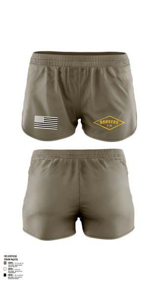 Ranger Panties, 2-16 rangers, Army, Teamtime, Team time, sublimation, custom sports apparel, team uniforms, spirit wear, spiritwear, sports uniforms, custom shirts, team store, custom team store, fundraiser sports, apparel fundraiser