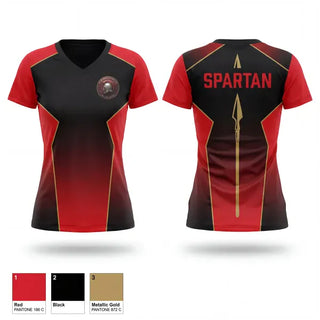 Womens Short Sleeve Vneck Shirt, Clermont United Soccer Club, Men's Soccer, Teamtime, Team time, sublimation, custom sports apparel, team uniforms, spirit wear, spiritwear, sports uniforms, custom shirts, team store, custom team store, fundraiser sports, apparel fundraiser