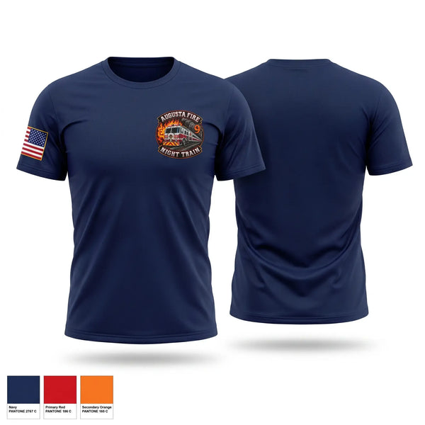 Short Sleeve Performance Shirt, Augusta fire department, Fire Department, Teamtime, Team time, sublimation, custom sports apparel, team uniforms, spirit wear, spiritwear, sports uniforms, custom shirts, team store, custom team store, fundraiser sports, apparel fundraiser