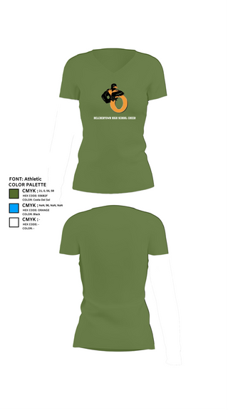 Womens Short Sleeve Vneck Shirt, Belchertown High School Cheer, Cheer, Teamtime, Team time, sublimation, custom sports apparel, team uniforms, spirit wear, spiritwear, sports uniforms, custom shirts, team store, custom team store, fundraiser sports, apparel fundraiser