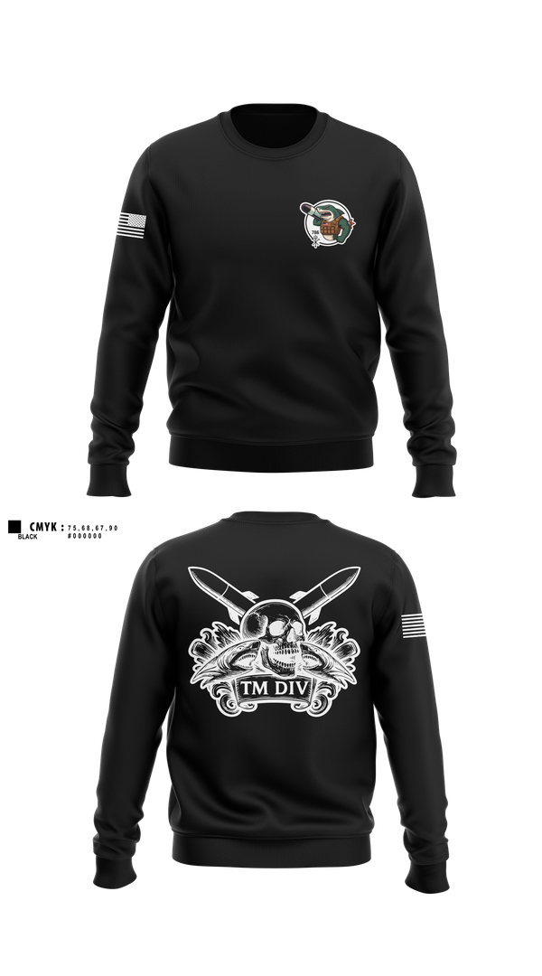 Crew Neck Sweatshirt, USS Illinois (SSN 786), , Teamtime, Team time, sublimation, custom sports apparel, team uniforms, spirit wear, spiritwear, sports uniforms, custom shirts, team store, custom team store, fundraiser sports, apparel fundraiser