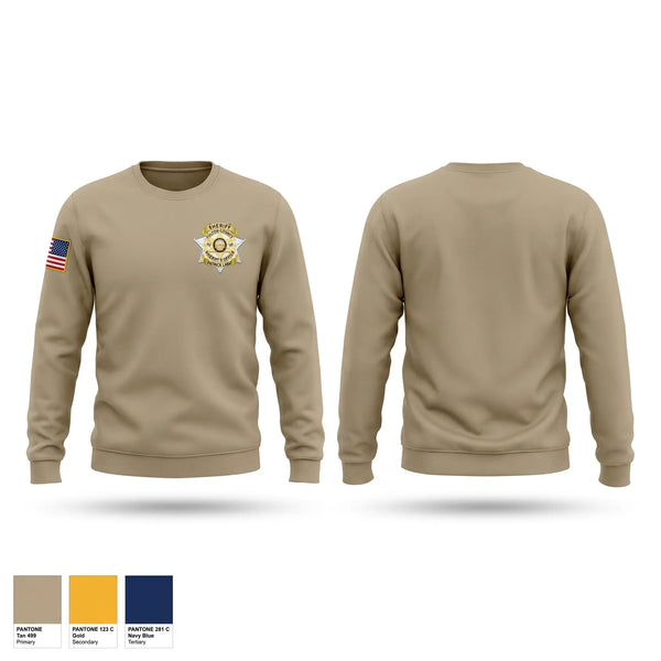 Crew Neck Sweatshirt, FULTON COUNTY SHERIFF, Police, Teamtime, Team time, sublimation, custom sports apparel, team uniforms, spirit wear, spiritwear, sports uniforms, custom shirts, team store, custom team store, fundraiser sports, apparel fundraiser