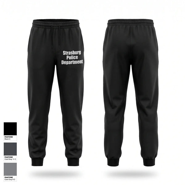 Sweatpants, Strasburg Police Department, Police, Teamtime, Team time, sublimation, custom sports apparel, team uniforms, spirit wear, spiritwear, sports uniforms, custom shirts, team store, custom team store, fundraiser sports, apparel fundraiser