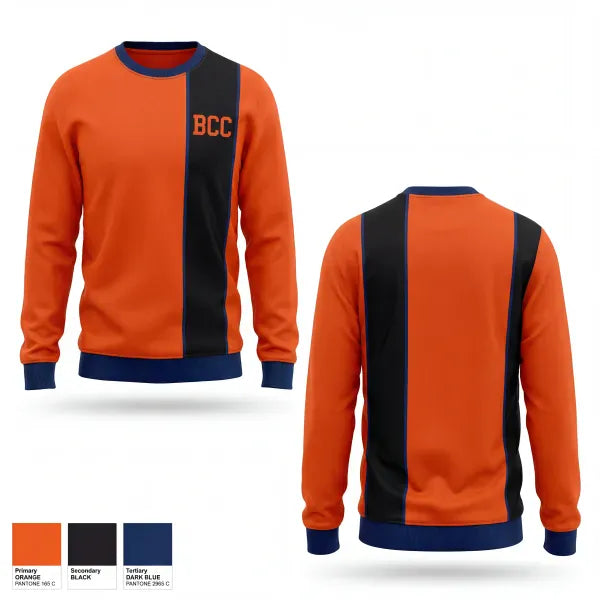 Crew Neck Sweatshirt, BCC, Police, Teamtime, Team time, sublimation, custom sports apparel, team uniforms, spirit wear, spiritwear, sports uniforms, custom shirts, team store, custom team store, fundraiser sports, apparel fundraiser
