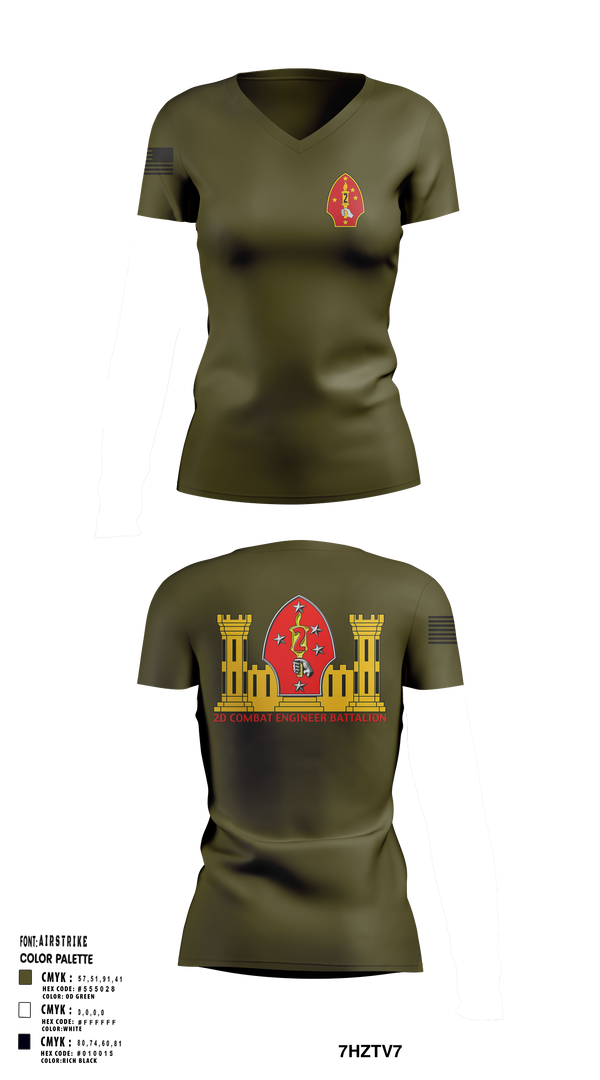 Womens Short Sleeve Vneck Shirt, 2nd CEB, , Teamtime, Team time, sublimation, custom sports apparel, team uniforms, spirit wear, spiritwear, sports uniforms, custom shirts, team store, custom team store, fundraiser sports, apparel fundraiser