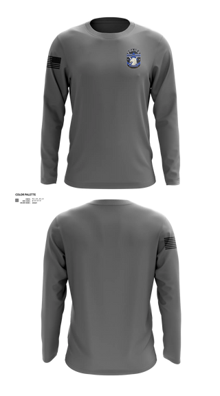 Long Sleeve Performance Shirt, Pittsylvania County Sheriff's Office Hostage Negotiations, Police, Teamtime, Team time, sublimation, custom sports apparel, team uniforms, spirit wear, spiritwear, sports uniforms, custom shirts, team store, custom team store, fundraiser sports, apparel fundraiser