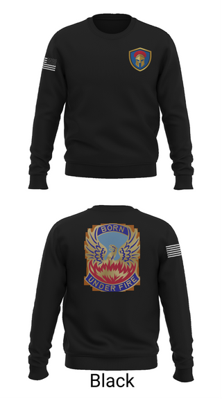 Crew Neck Sweatshirt, HHC/128th Aviation Brigade, , Teamtime, Team time, sublimation, custom sports apparel, team uniforms, spirit wear, spiritwear, sports uniforms, custom shirts, team store, custom team store, fundraiser sports, apparel fundraiser