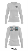 SPECIAL INVESTIGATIONS UNIT 91962555 Women's Long Sleeve V-neck Shirt - 11