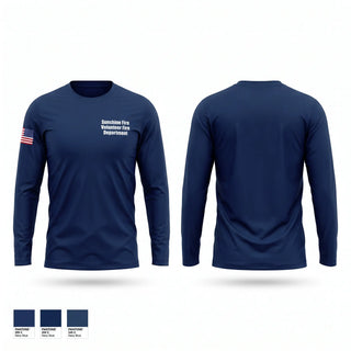 Long Sleeve Performance Shirt, Sunshine Fire Volunteer Fire Department, Fire Department, Teamtime, Team time, sublimation, custom sports apparel, team uniforms, spirit wear, spiritwear, sports uniforms, custom shirts, team store, custom team store, fundraiser sports, apparel fundraiser
