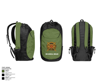 Gear Bag, 2nd Medical Brigade, , Teamtime, Team time, sublimation, custom sports apparel, team uniforms, spirit wear, spiritwear, sports uniforms, custom shirts, team store, custom team store, fundraiser sports, apparel fundraiser