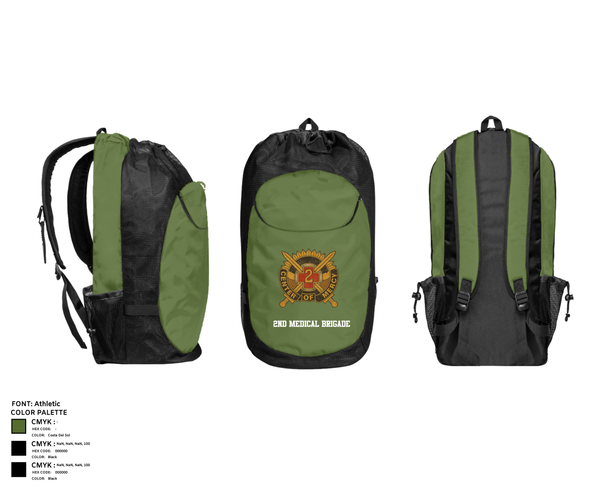 Gear Bag, 2nd Medical Brigade, , Teamtime, Team time, sublimation, custom sports apparel, team uniforms, spirit wear, spiritwear, sports uniforms, custom shirts, team store, custom team store, fundraiser sports, apparel fundraiser