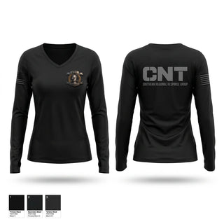 Womens Long Sleeve Vneck Shirt, Southern Regional Response Group, Police, Teamtime, Team time, sublimation, custom sports apparel, team uniforms, spirit wear, spiritwear, sports uniforms, custom shirts, team store, custom team store, fundraiser sports, apparel fundraiser