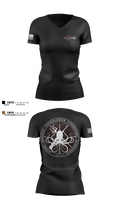 MCTID 81579829 Women's Short Sleeve V-neck Shirt - 2