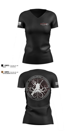 Womens Short Sleeve Vneck Shirt, MCTID, Army, Teamtime, Team time, sublimation, custom sports apparel, team uniforms, spirit wear, spiritwear, sports uniforms, custom shirts, team store, custom team store, fundraiser sports, apparel fundraiser