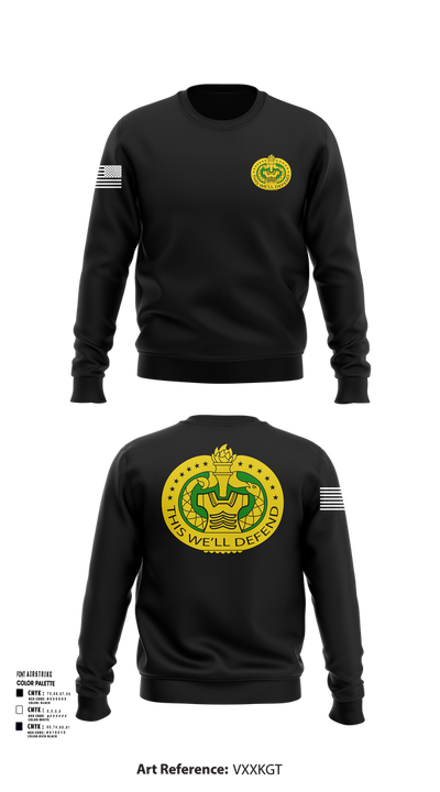 F Co 3-485th REGT 82294996 Crew Neck Sweatshirt - 11