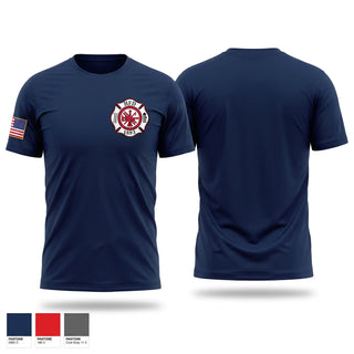 Short Sleeve Performance Shirt, Hallock Fire, Fire Department, Teamtime, Team time, sublimation, custom sports apparel, team uniforms, spirit wear, spiritwear, sports uniforms, custom shirts, team store, custom team store, fundraiser sports, apparel fundraiser