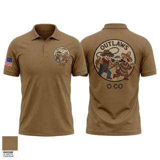 Short Sleeve Performance Polo, Oscar Company 1st PLT, Army, Teamtime, Team time, sublimation, custom sports apparel, team uniforms, spirit wear, spiritwear, sports uniforms, custom shirts, team store, custom team store, fundraiser sports, apparel fundraiser
