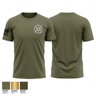 Old School Cotton Feel Shirt, Madison County Sheriff's Office, Police, Teamtime, Team time, sublimation, custom sports apparel, team uniforms, spirit wear, spiritwear, sports uniforms, custom shirts, team store, custom team store, fundraiser sports, apparel fundraiser