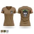 451 B Co Los Bastardos 54493212 Women's Short Sleeve V-neck Shirt - 1