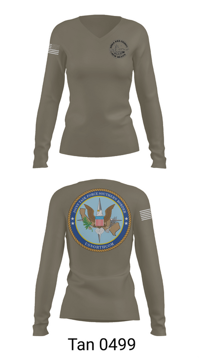 C CO 1-41 82055302 Women's Long Sleeve V-neck Shirt - 77