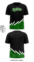 Franklin county youth cheer 17650849 Short Sleeve Performance Shirt - 10