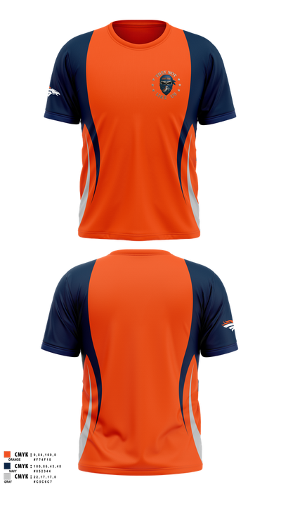 Broncos 48426186 Short Sleeve Performance Shirt - 1