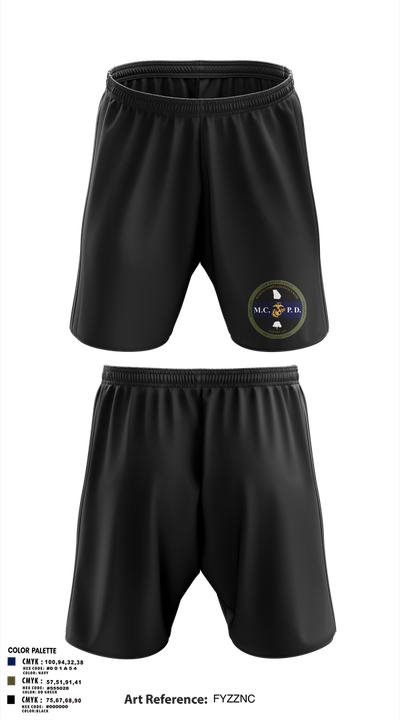 MCPD Albany. 69051575 Athletic Shorts With Pockets - 3
