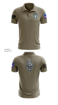 95th cbrn 3rd plt Short Sleeve Performance Polo - 111