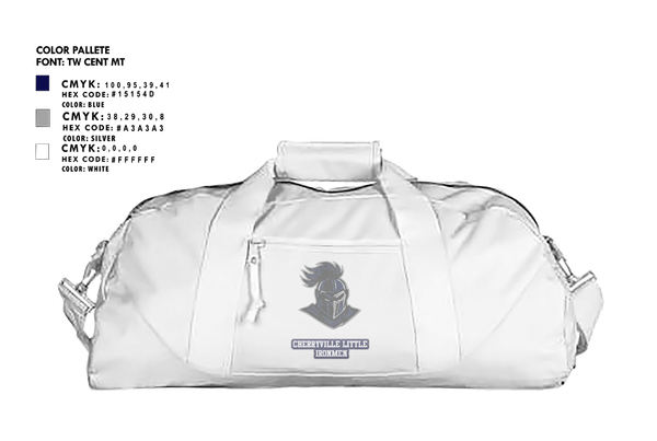 Duffle Bag, Cherryville Little Ironmen, , Teamtime, Team time, sublimation, custom sports apparel, team uniforms, spirit wear, spiritwear, sports uniforms, custom shirts, team store, custom team store, fundraiser sports, apparel fundraiser