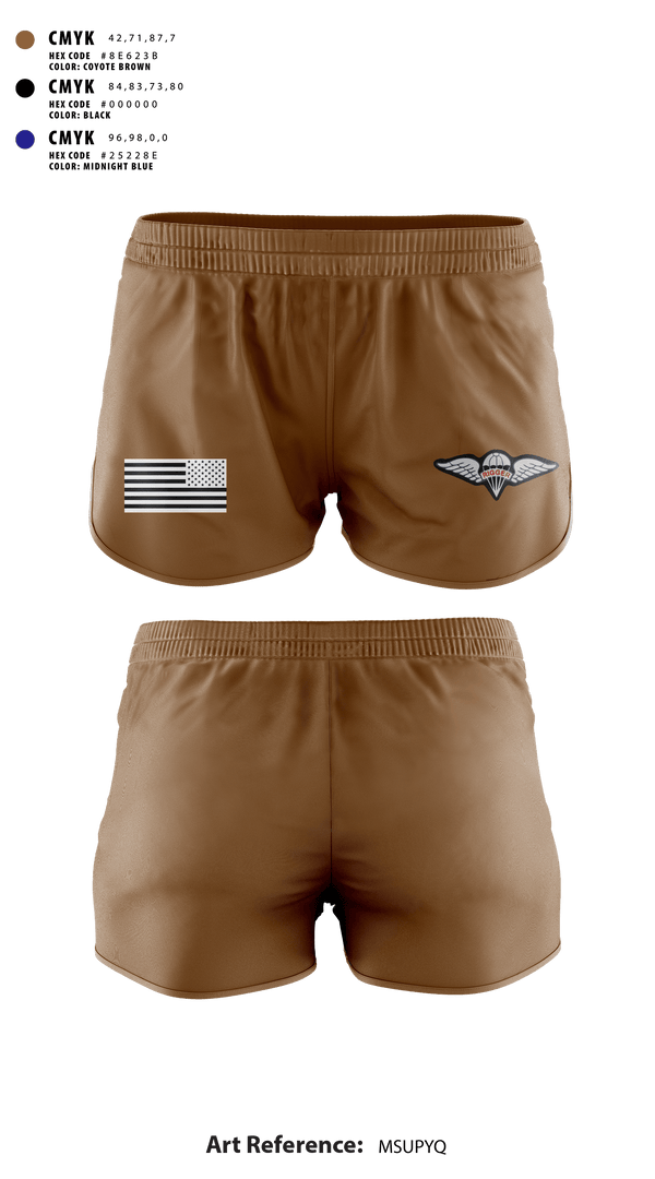 Ranger Panties, 824th QM CO (CADC-A), Army, Teamtime, Team time, sublimation, custom sports apparel, team uniforms, spirit wear, spiritwear, sports uniforms, custom shirts, team store, custom team store, fundraiser sports, apparel fundraiser