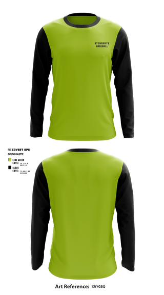 Long Sleeve Performance Shirt, STINGRAYS, Baseball, Teamtime, Team time, sublimation, custom sports apparel, team uniforms, spirit wear, spiritwear, sports uniforms, custom shirts, team store, custom team store, fundraiser sports, apparel fundraiser
