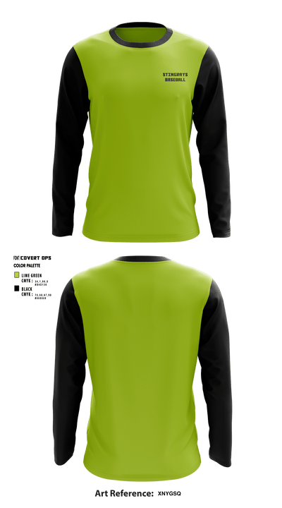 STINGRAYS 31663585 Long Sleeve Performance Shirt - 1