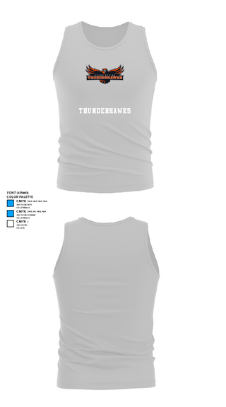 Tank Top, Thunderhawks, Baseball, Teamtime, Team time, sublimation, custom sports apparel, team uniforms, spirit wear, spiritwear, sports uniforms, custom shirts, team store, custom team store, fundraiser sports, apparel fundraiser