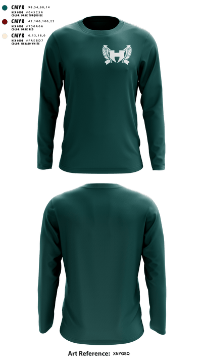Flores Running Club 14680284 Long Sleeve Performance Shirt - 2