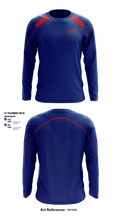 Keystone Bills Football and Cheer 89420686 Long Sleeve Performance Shirt - 1
