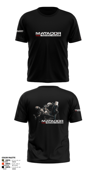 Short Sleeve Performance Shirt, Matador Tactical, , Teamtime, Team time, sublimation, custom sports apparel, team uniforms, spirit wear, spiritwear, sports uniforms, custom shirts, team store, custom team store, fundraiser sports, apparel fundraiser