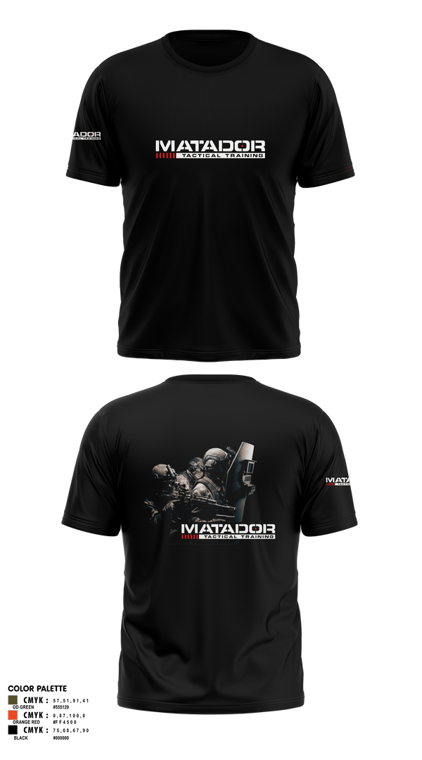 Short Sleeve Performance Shirt, Matador Tactical, , Teamtime, Team time, sublimation, custom sports apparel, team uniforms, spirit wear, spiritwear, sports uniforms, custom shirts, team store, custom team store, fundraiser sports, apparel fundraiser