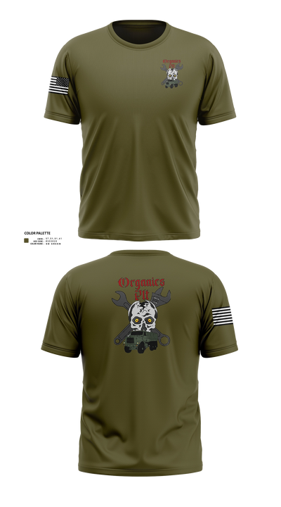 Organics plt 62545890 Short Sleeve Performance Shirt - 21