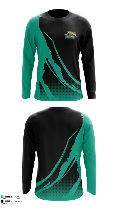 Glen Allen High School Tennis 27222643 Long Sleeve Performance Shirt - 3