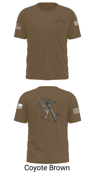 Old School Cotton Feel Shirt, Q Troop 4/278th, Army, Teamtime, Team time, sublimation, custom sports apparel, team uniforms, spirit wear, spiritwear, sports uniforms, custom shirts, team store, custom team store, fundraiser sports, apparel fundraiser