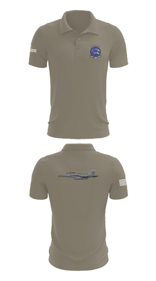 Short Sleeve Performance Polo, VAQ-139 Cougars, Navy, Teamtime, Team time, sublimation, custom sports apparel, team uniforms, spirit wear, spiritwear, sports uniforms, custom shirts, team store, custom team store, fundraiser sports, apparel fundraiser