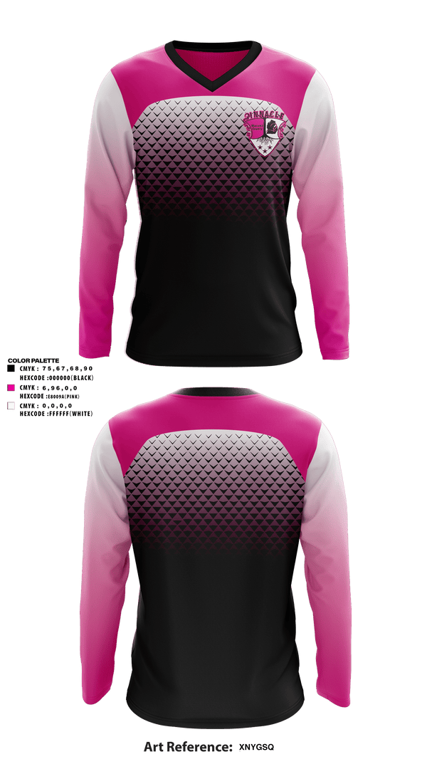 Long Sleeve Performance Shirt, Pinnacle FC, Men's Soccer, Teamtime, Team time, sublimation, custom sports apparel, team uniforms, spirit wear, spiritwear, sports uniforms, custom shirts, team store, custom team store, fundraiser sports, apparel fundraiser