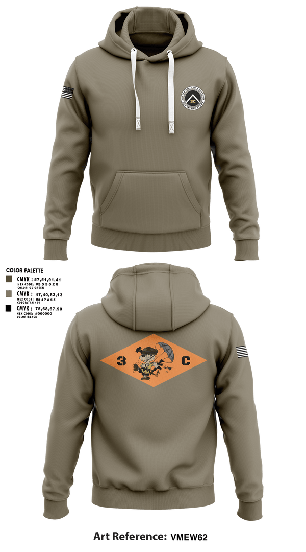 Hoodie, 3rd Platoon, CCo, 1-508th PIR, , Teamtime, Team time, sublimation, custom sports apparel, team uniforms, spirit wear, spiritwear, sports uniforms, custom shirts, team store, custom team store, fundraiser sports, apparel fundraiser
