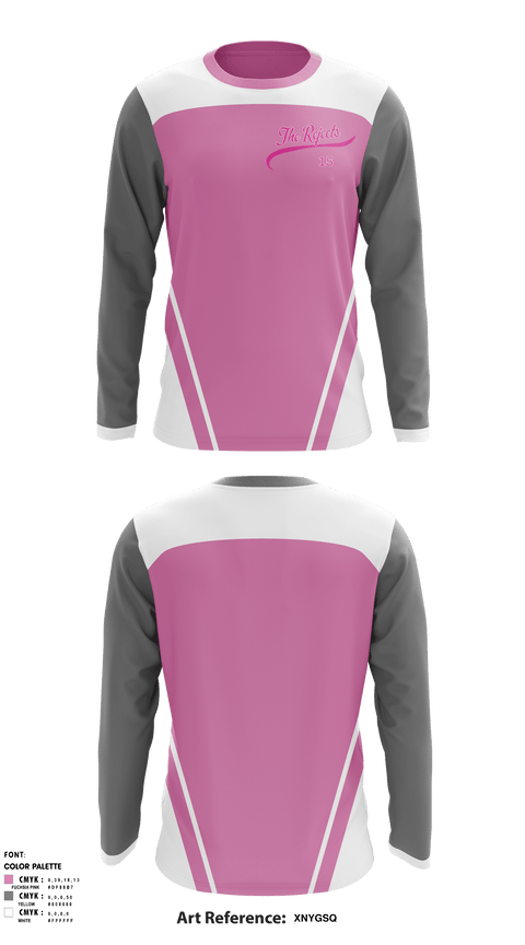 Long Sleeve Performance Shirt, The rejects, Softball, Teamtime, Team time, sublimation, custom sports apparel, team uniforms, spirit wear, spiritwear, sports uniforms, custom shirts, team store, custom team store, fundraiser sports, apparel fundraiser