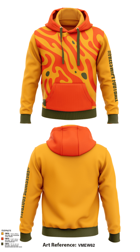 Hoodie, #FreeSwipe, Football, Teamtime, Team time, sublimation, custom sports apparel, team uniforms, spirit wear, spiritwear, sports uniforms, custom shirts, team store, custom team store, fundraiser sports, apparel fundraiser