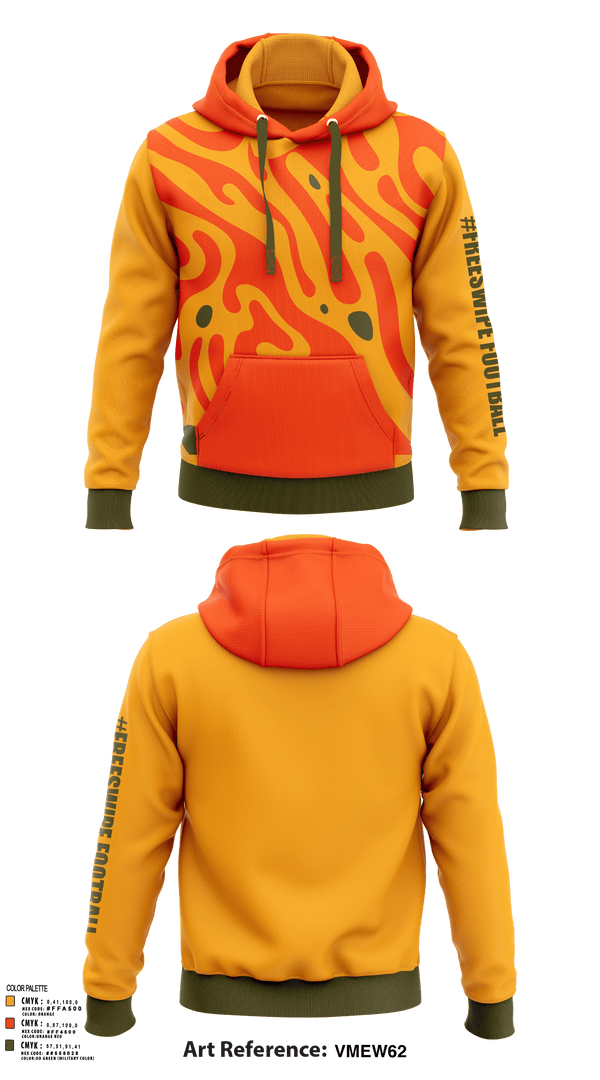 Hoodie, #FreeSwipe, Football, Teamtime, Team time, sublimation, custom sports apparel, team uniforms, spirit wear, spiritwear, sports uniforms, custom shirts, team store, custom team store, fundraiser sports, apparel fundraiser