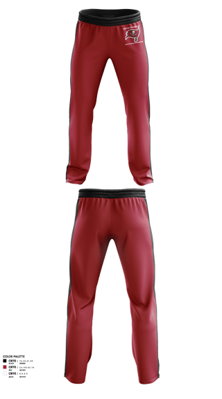 Sweatpants, East Bay Buccaneers Youth Football & Cheerleading, Football, Teamtime, Team time, sublimation, custom sports apparel, team uniforms, spirit wear, spiritwear, sports uniforms, custom shirts, team store, custom team store, fundraiser sports, apparel fundraiser